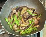 茄子と豚バラ肉のオイスターソース炒め作り方5写真