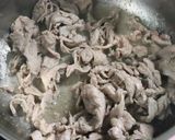 夕食♪家にある材料で肉じゃがピーマン作り方3写真