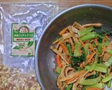 ヨウサマの減塩『農家の食事』胡麻和え作り方4写真
