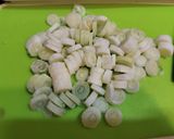 鶏挽肉と蓮根の和風オムライス作り方2写真