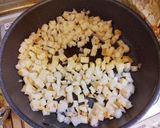 鶏挽肉と蓮根の和風オムライス作り方3写真