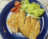簡単!揚げずにビッグチキンカツレツ作り方3写真