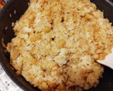 鶏挽肉と蓮根の和風オムライス作り方9写真