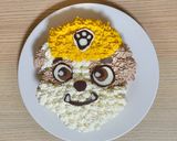 パウパトロール×南瓜と林檎のキャラケーキ作り方14写真
