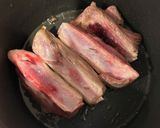 シチュー風ラム肉スペアリブ赤ワイン煮込作り方4写真