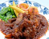 シチュー風ラム肉スペアリブ赤ワイン煮込作り方16写真