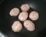 肉汁溢れ出す♡お弁当のハンバーグ★食パン作り方4写真