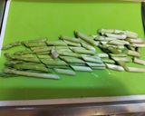 鶏肉とアスパラのハニーマスタード炒め作り方1写真