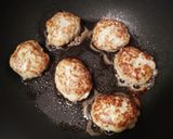 肉汁溢れ出す♡お弁当のハンバーグ★食パン作り方7写真