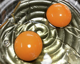レンジで簡単とん平焼き♪お皿1枚だけで作り方1写真