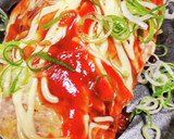レンジで簡単とん平焼き♪お皿1枚だけで作り方8写真