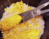 ズボラさんに捧ぐ!!包丁不要のコーンご飯作り方4写真