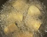 ✽甘酢あんかけ✽茄子と挽肉のくるくる揚げ作り方6写真
