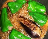中華麹でつくるピーマンの肉詰め作り方4写真
