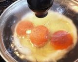 悪魔飯　昆布ちりめん濃厚卵白の目玉焼き丼作り方6写真