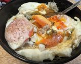 悪魔飯　昆布ちりめん濃厚卵白の目玉焼き丼作り方9写真