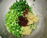 自家製麹入りニラたっぷり餃子作り方1写真