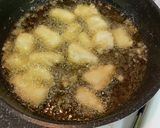 冷凍イカ揚げと椎茸の甘辛和え作り方3写真