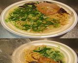 美味ドレローストガーリック豚骨ラーメン2作り方1写真