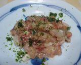 納豆の梅肉とみょうが和え作り方3写真