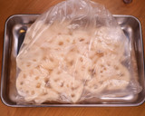 ねっとり甘いさつま芋の塩レモンバター炒め作り方2写真