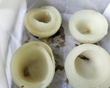 玉ねぎの肉詰めオーブン焼き♪作り方2写真