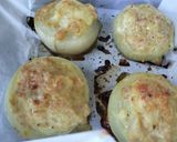 玉ねぎの肉詰めオーブン焼き♪作り方5写真