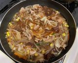 【簡単】かりかりエノキの餡かけ焼きそば風作り方4写真