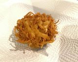 【簡単】かりかりエノキの餡かけ焼きそば風作り方8写真