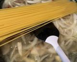 青さと玉ねぎのパスタアンチョビはおまけに作り方4写真