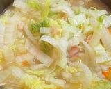 白菜たっぷり✩.*˚ミルクスープ作り方8写真
