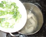 手羽先生姜ネギスープ♪冷え性頭痛簡単薬膳作り方4写真