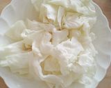 レンジ3分★アンチョビキャベツ★お弁当作り方1写真