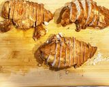味ぽんでつくる鶏むね肉チャーシュー作り方12写真
