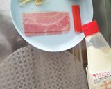 プロテイン★蛋餅卵焼き★ライスペーパー作り方1写真