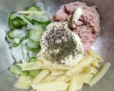 簡単♪ツナとキュウリのマカロニサラダ作り方4写真