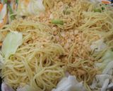 豚ホルモンの焼きそば作り方8写真