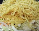 豚ホルモンの焼きそば作り方7写真