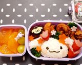 シナモロール　キャラ弁　覚書作り方3写真
