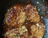 ケチャップ味の煮込みハンバーグ作り方6写真