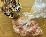 鶏肉と舞茸のやみつき甘辛ソテー作り方1写真