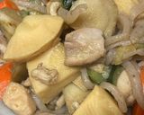 醤油麹で炒り鶏作り方5写真