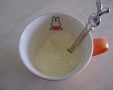 マグカップでおやつ✿みるくの葛餅風作り方1写真