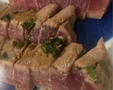 マグロのパクチー掛けステーキ作り方4写真