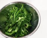 お洒落に糖質オフ #3 牛肉ピーマン作り方1写真