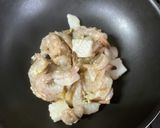 エビとロールイカのガーリック炒め♫作り方5写真