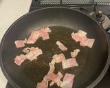 意外とあっさりめカルボナーラ作り方1写真