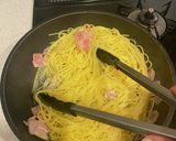 意外とあっさりめカルボナーラ作り方4写真