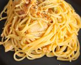 牛乳でキムチクリームパスタ作り方4写真
