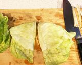 簡単♪豚ミルフィーユロールキャベツ作り方2写真